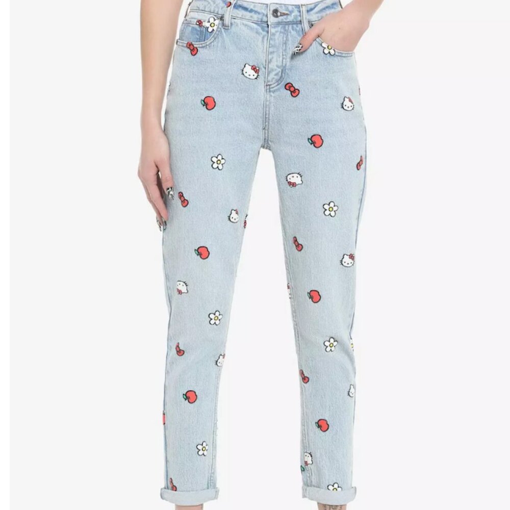 Hello Kitty Icons Mom Jeans